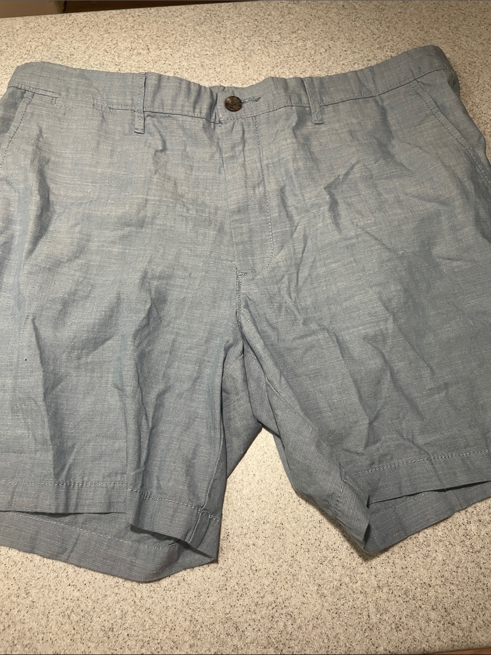 Goodfellow & Co Light Blue Men’s Flat-Front Casual Shorts